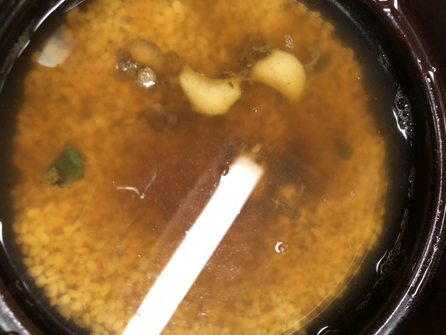 アワビのだしとご飯