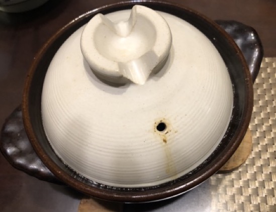 10分間蒸らします。