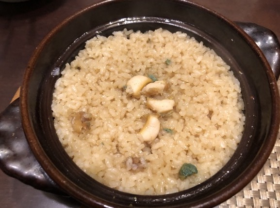 土鍋の鮑ごはん